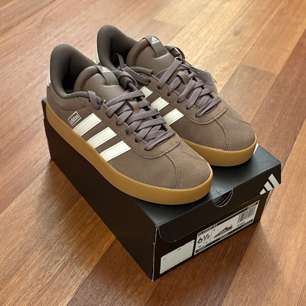 Adidas Brown VL Court 3.0 Sneaker